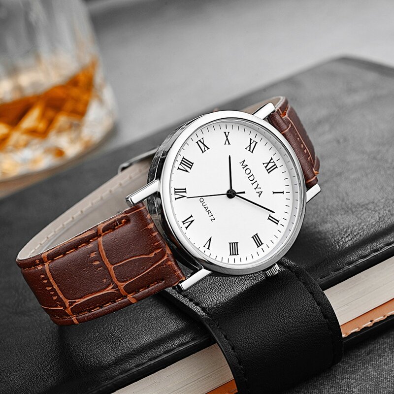 Mode exquisite Leder Retro Armband Quarz Männer und Frauen Luxus uhren часы мужские relogio masculino reloj hombre neu