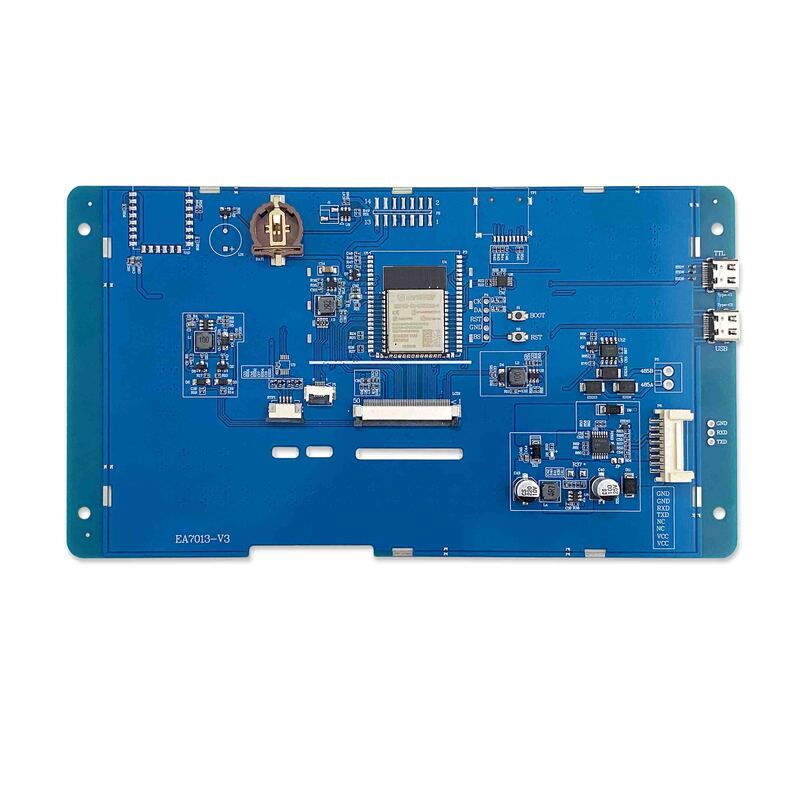 EA7013 7-calowy ESP32 WIFI i płyta rozbudowanie o funkcję Bluetooth 800*480 inteligentny wyświetlacz moduł TFT LCD z ekranem dotykowym LVGL