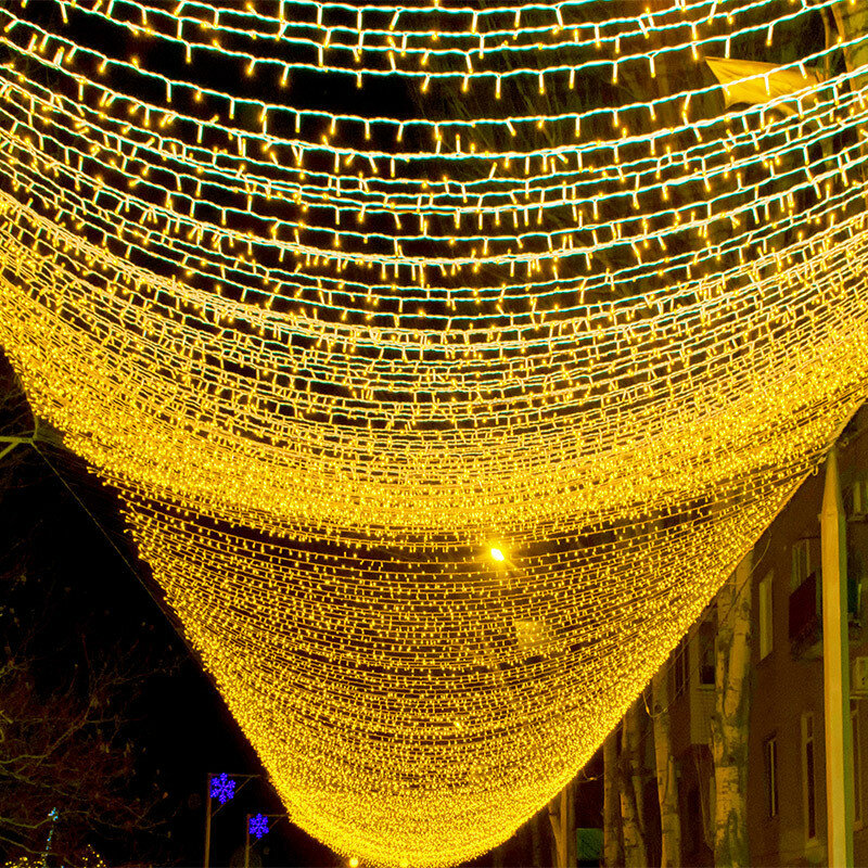 Đèn Led Tiên Dây Đèn Vòng Hoa Trang Trí Giáng Sinh Cho Khu Vườn Nhà Tiệc Cưới Ngoài Trời Trong Nhà Trang Trí Năm Mới Quà Tặng