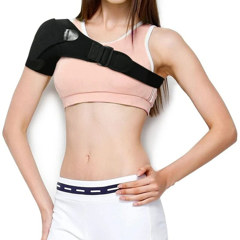 Suporte ajustável para ombro para homens e mulheres, manguito rotador rasgado, luxação de tendinite, articulação alternada, bursite