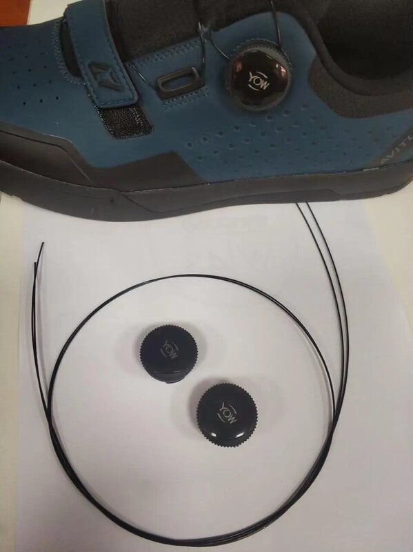 YOW-Boucle expresse à fil, Structure à verrouillage automatique des boutons, Utilisation pour les chaussures de sport et de cyclisme