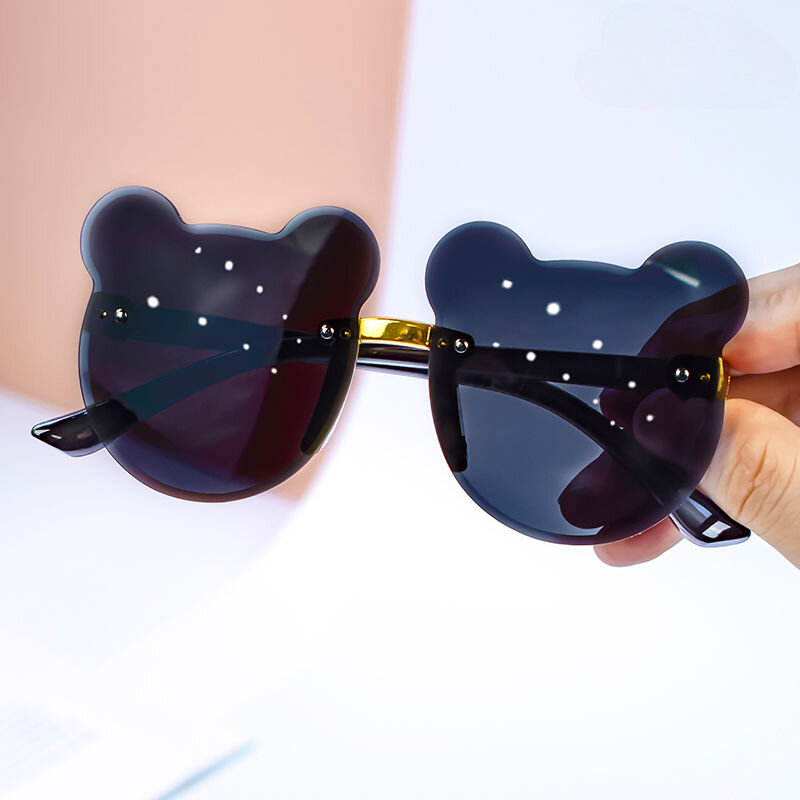 Occhiali per bambini orso occhiali da sole per bambini puntelli per foto