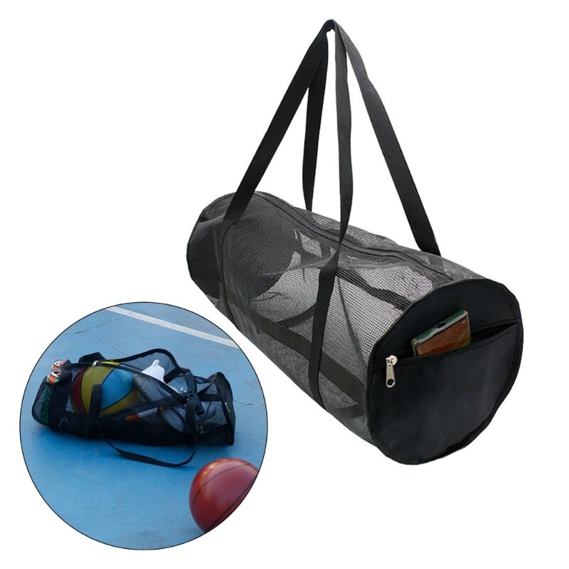 25UC Large Capacity Mesh Duffels Gear Bag Scubas Diving Snorkeling Equipment Football Storage Bag Tear-resistant Duffels Bag