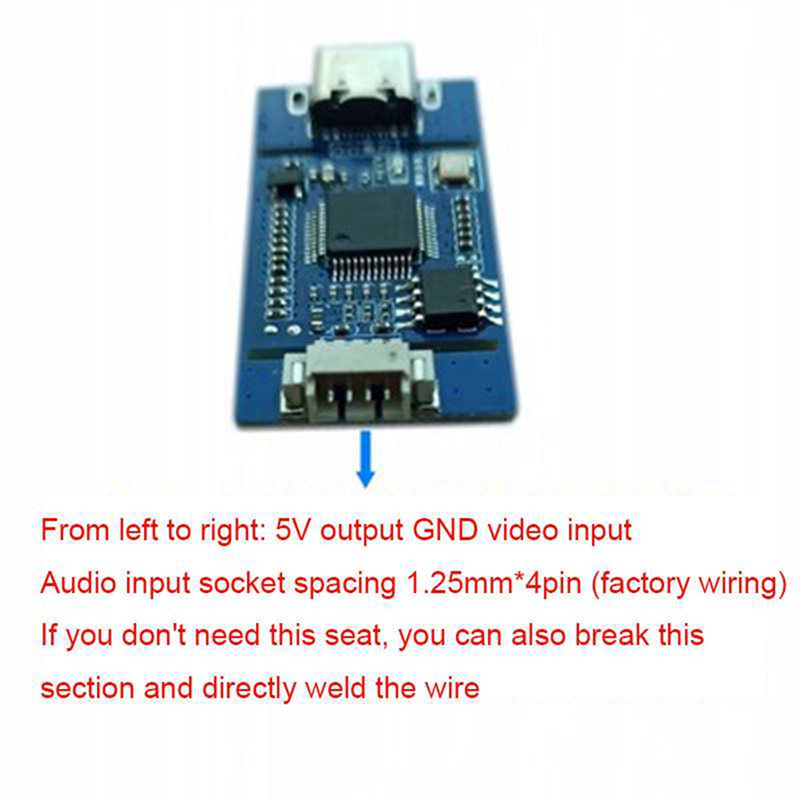 CVBS to Capture Analog Signal to Digital Camera Module CVBS to Odule UVC Free Drive for Android(USB)