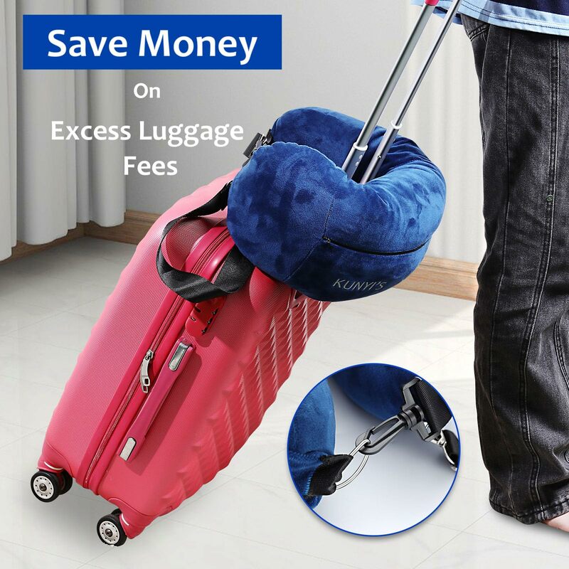 Reise kissen Sie stopfen mit Kleidung als Handgepäck für bis zu 5 Tage Reise utensilien umwandelbares Gepäck pi