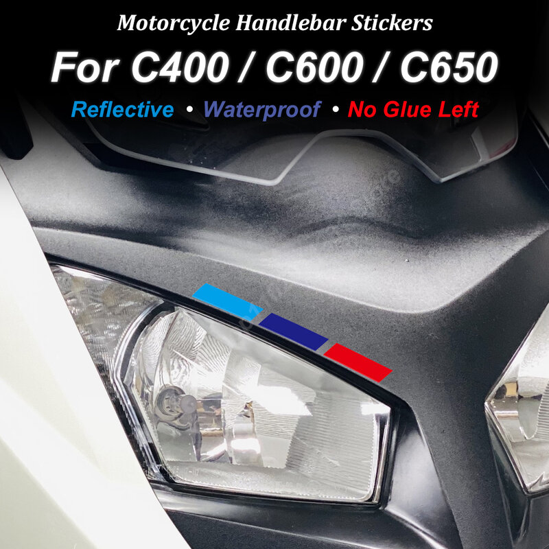 Pegatinas reflectantes para motocicleta, calcomanía C 400GT, accesorios para BMW C350, C400, C600, C650, C1, 400X, 350, 400, 600, 650, Sport/GT/HP/X 2023