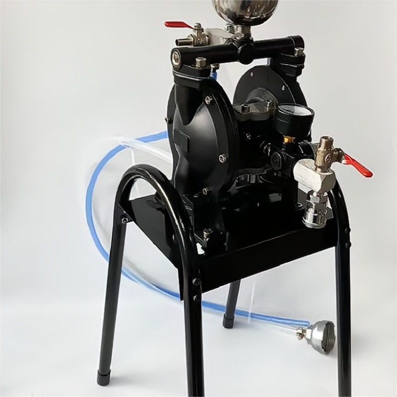 Pistolet pulvérisateur automatique à peinture Iatex, outil pneumatique, pompe à diaphragme pneumatique, pulvérisateur à double diaphragme à haut débit 204