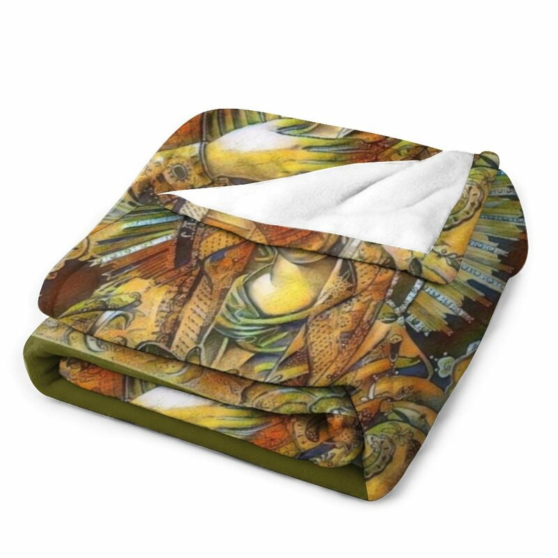 Virgin Mary ukiran-Costa Del Sol selimut lempar selimut desainer Sofa selimut