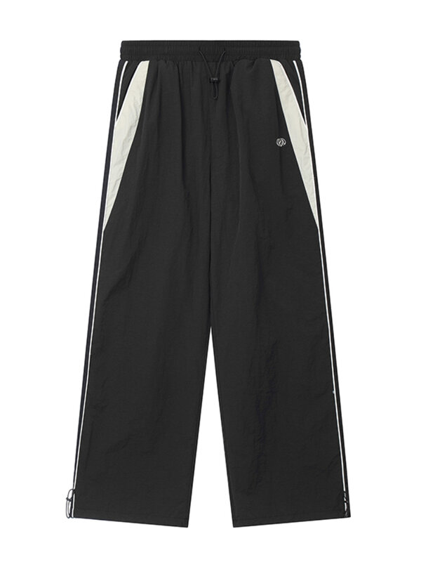 Y2K Homens Streetwear Chic Carga Coreano Harajuku Casual Parachute Tech Calças para Mulheres Sweatpants Wide Leg Joggers Calças Roupas