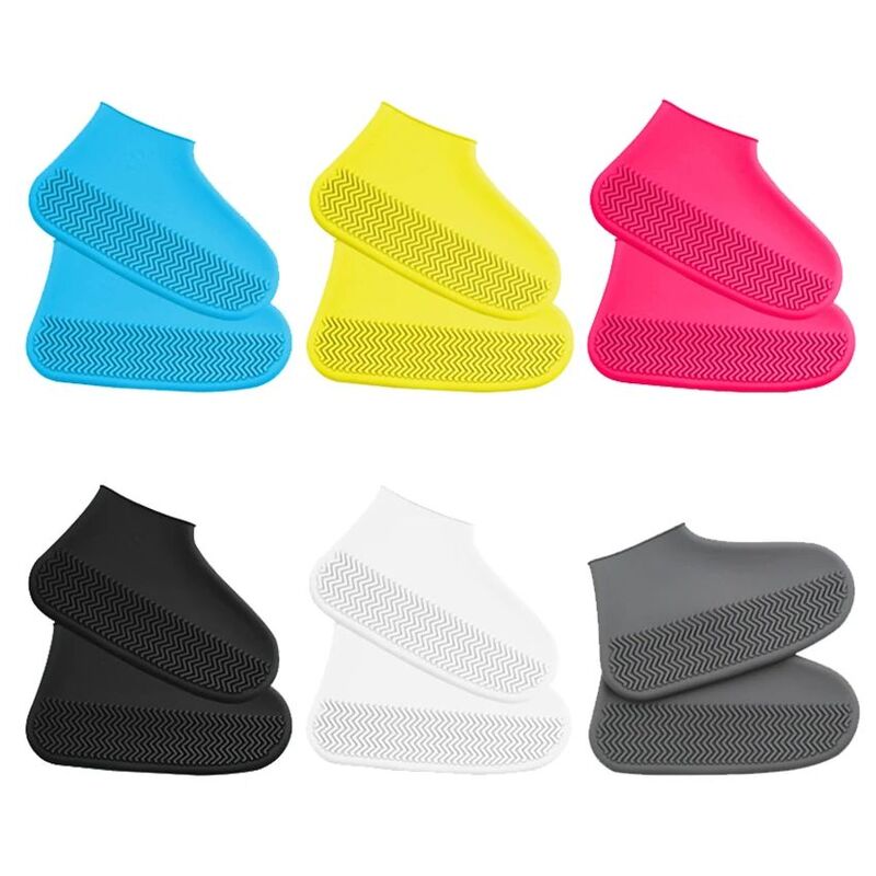 Силиконовые водонепроницаемые крышки обуви S/M/L, многоразовые крышки для обуви для многоразового использования, заглушки резиновые дождевые багажники на открытый дождливый день