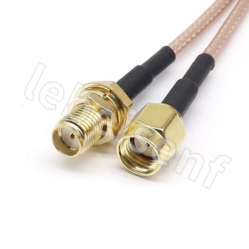 Antenna extension cable SMA-JK SMA male to female inner screw inner hole to outer screw inner needle RG316 adapter cable