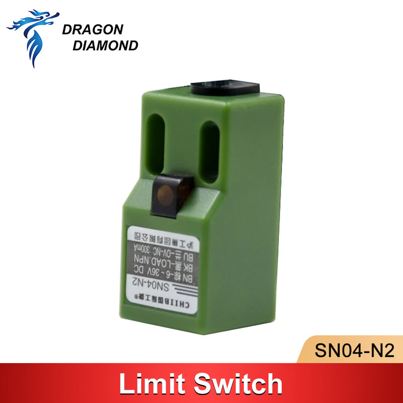 DRAGON DIAMOND Laser Detection Switch Limit Switch Machine Magnetic Induction SN04-N2 Laser Engraving Machine Parts