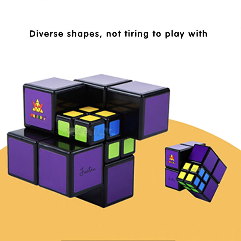 Cubo mágico divertido para estudiantes y adultos, juguete de cubo de bolsillo auténtico de Meffert