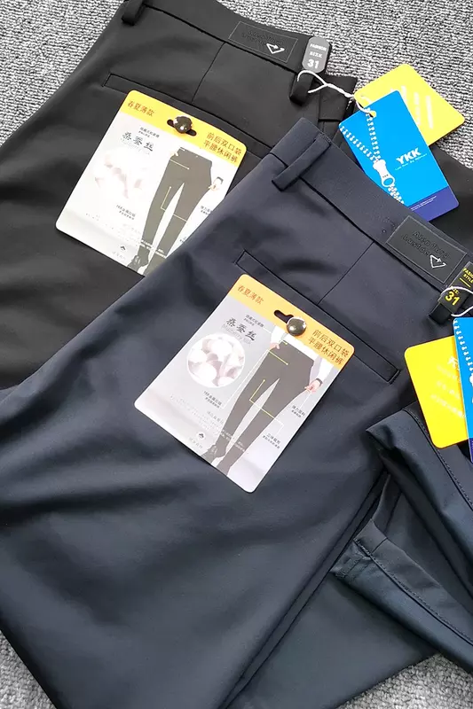 Celana Golf pria, Bawahan Bisnis ramping musim semi dan panas