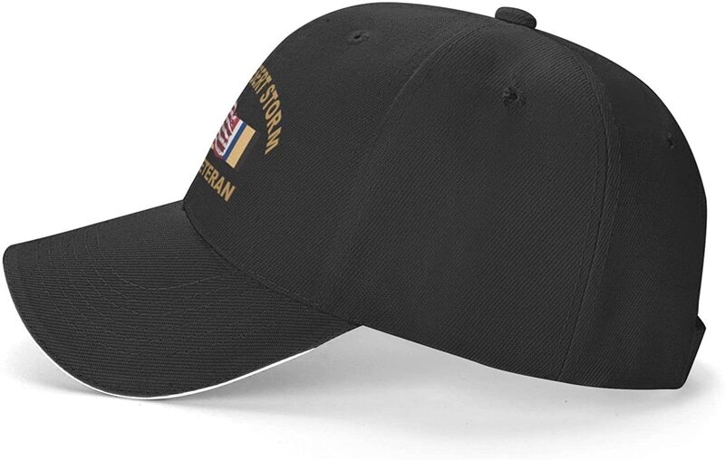 Operacja Desert Storm Combat Veteran Hat Regulowana czapka z daszkiem dla mężczyzn i kobiet Czapka Casquette Hat