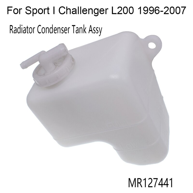 New Radiator Condenser Tank Assy For-Mitsubishi Pajero Montero Sport I Challenger L200 1996-2007 MR127441