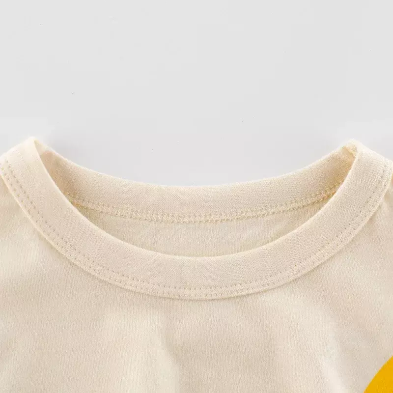 Camiseta de algodón de manga corta con estampado de grafiti para niños, ropa de verano para bebés, 2 a 8T