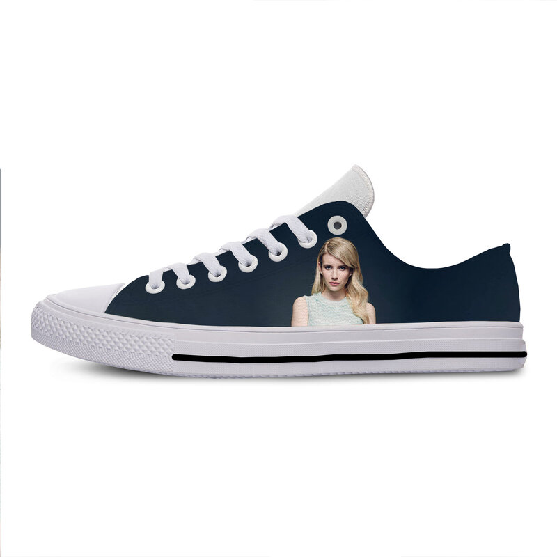 Gorące fajne modne nowe letnie wysokiej jakości buty sportowe poręczność obuwie męskie kobiety Emma Roberts niskie góry najnowsze buty deskorolkowe