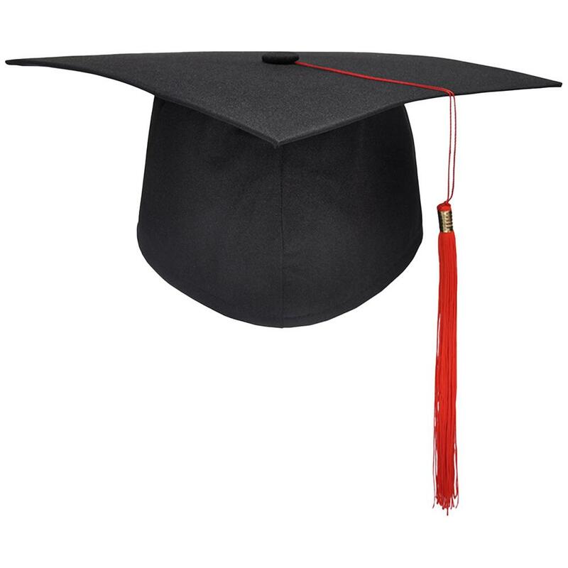 Zwarte Volwassen Bachelor Caps Afstudeerhoed Voor Student 2023 Felicitatie Afstudeerfeest Decoraties N6w9