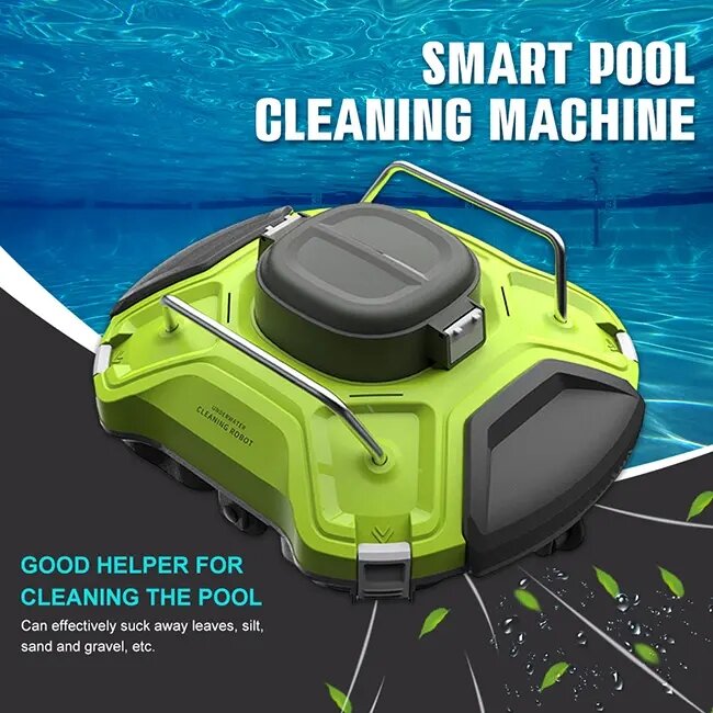 Лучшее качество, робот-пылесос для бассейна IPX8, автоматический очиститель для бассейна