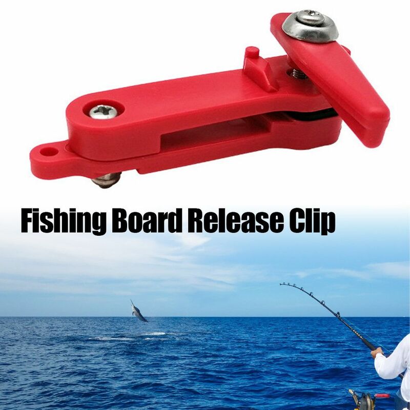 Offshore fishing releaseclip Snap Release Adjustable Line Clips for Planer Board Heavy Tension Fishing Board Release Clip