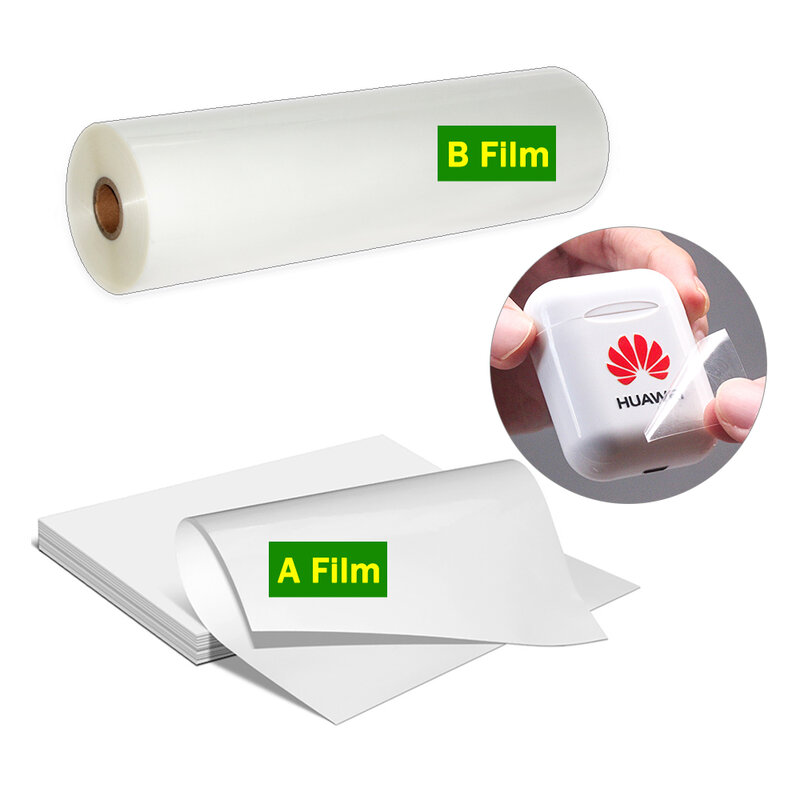 Compatibel Met Universele A2 A3 A4 Uv Flatbed Printer Uv Dtf Sticker Ab Film Een Film B Film Laminering Machine Overdracht Sticker