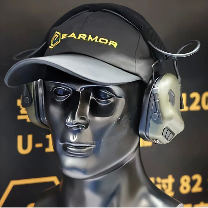 EARMOR 밀리터리 보호 헤드폰, M31-Mark3 밀프로 프로페셔널 에디션 소음 귀마개, 청력 보호 항공 귀마개