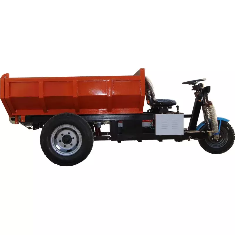 ZY165 Electric brick mini truck, 2023 new mini loading dumper with cargo, small tip lorry