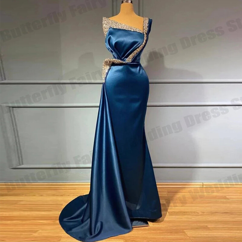 Sexy Beading Slimming Women Elegant Party Evening Chic Gala Dresses Luxury Exquisite Formal Occasion Gown Dresses Clothes 2023