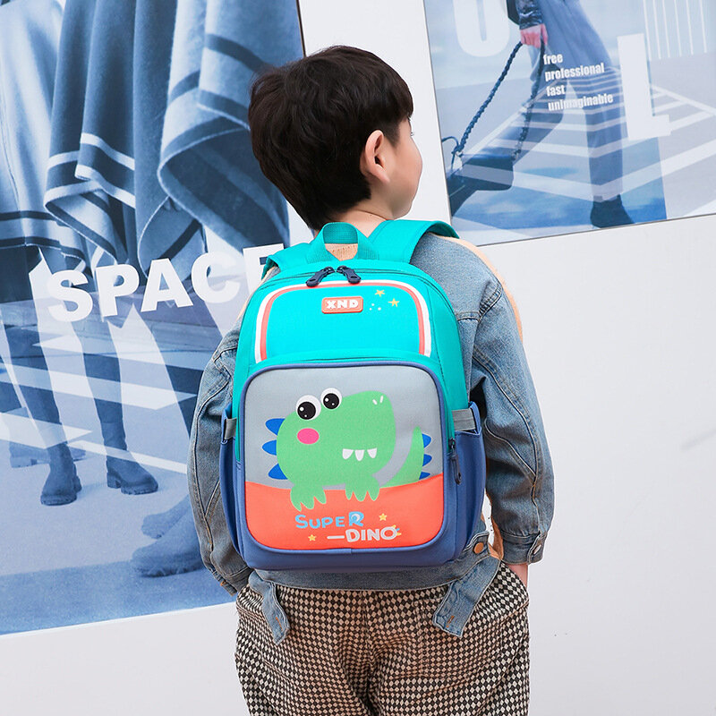 Sac d'école étanche pour enfants de la maternelle, nouveaux sacs à dos de dessin animé licorne dinosaure pour garçons et filles de 4 à 6 ans