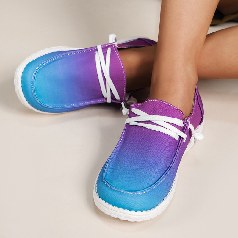 Vulkan isierte Schuhe blaue Leinwand Damenschuhe Sommer Trend Mode lässig weibliche Turnschuhe Komfort leichte weiche Sohlen Slipper heiß