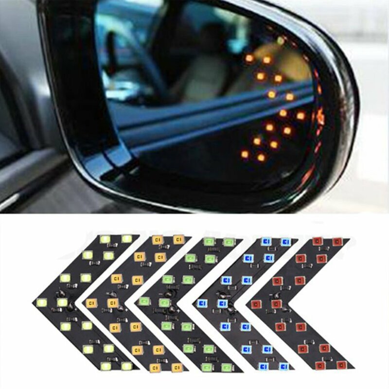 Led luzes do painel de seta mini marcador luz de folga para o carro retrovisor espelho indicador sinal luz sequencial transformar a luz do sinal