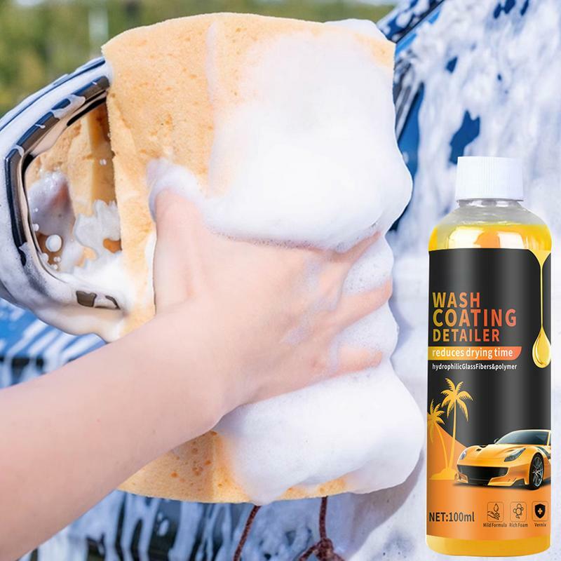 Multi-Purpose Car Wash e Wax Liquid Wipe, Quick Dry, Detailer Revestimento para Carros, Caminhões, SUVs, Motocicletas