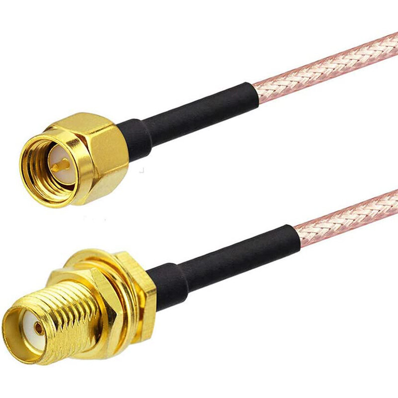 Cable de extensión de antena SMA hembra, montaje de mampara a SMA macho RG316 para enrutador 4G LTE, receptor Dongle USB SDR celular
