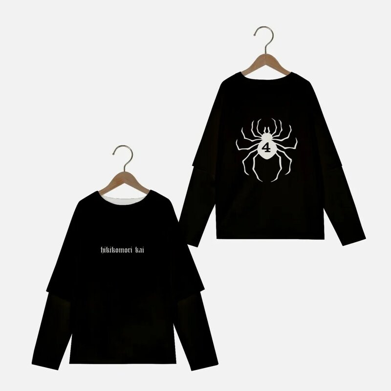 Hikikomori kai padrão impresso new2 feito sob encomenda merch hoodie