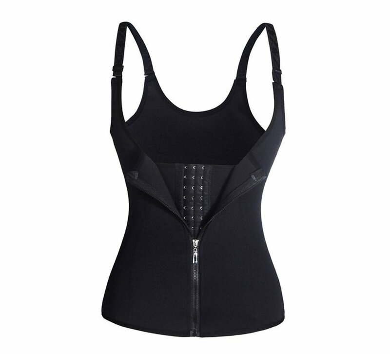 Women Waist Trainer Belts Body Shaper Breathable Tummy Control Belt Underbust Corset With Zipper Slimming Girdle Shapwear