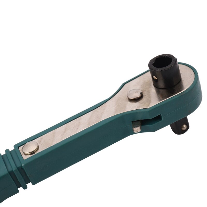 HOT-3X Mini śrubokręt z głowicą 1/4 6.35Mm wewnętrzny sześciokątny klucz nasadowy z grzechotką z podwójną głowicą do domu