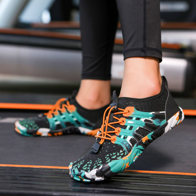 Calçado Minimalista Running Cross Training para Homem e Mulher, Indoor Fitness e Calçado Descalço, Ginásio, Yoga