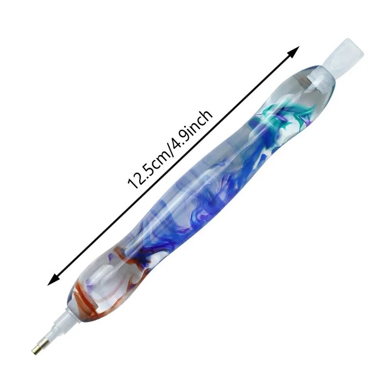 Каучуковая Алмазная ручка для рисования, аксессуары, экологически чистые пластиковые сменные головки, многофункциональная точка для алмазной живописи, инструмент для DIY-рисования