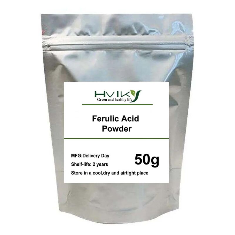 99% ácido ferúlico en polvo, materias primas cosméticas