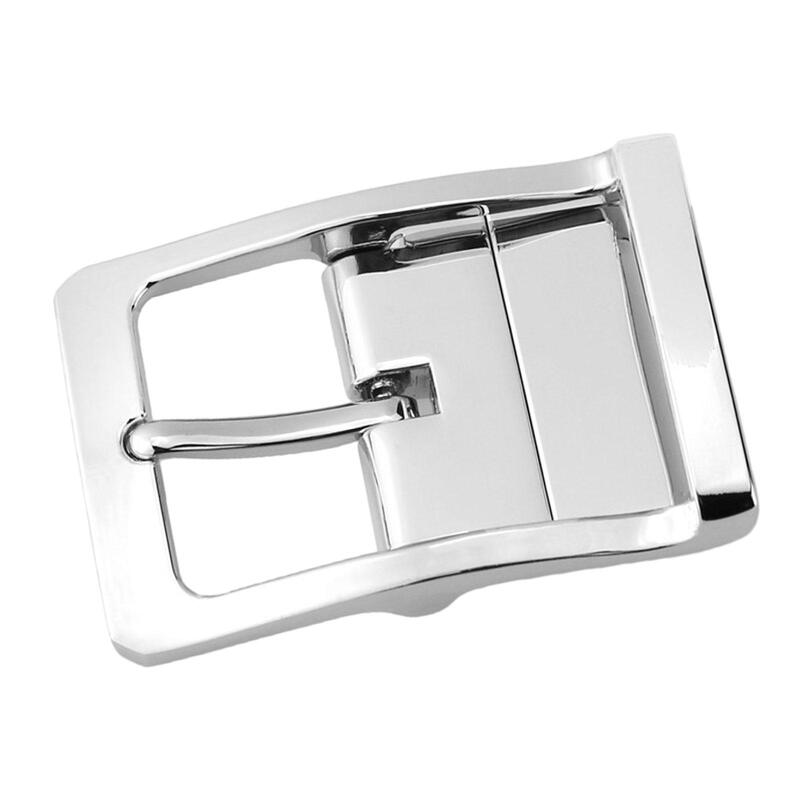 Alloy Belt Buckle for 33mm-34mm Belt Fashion for Leather Strap Belt Accessories Single Prong Business Casual Mens Replacement