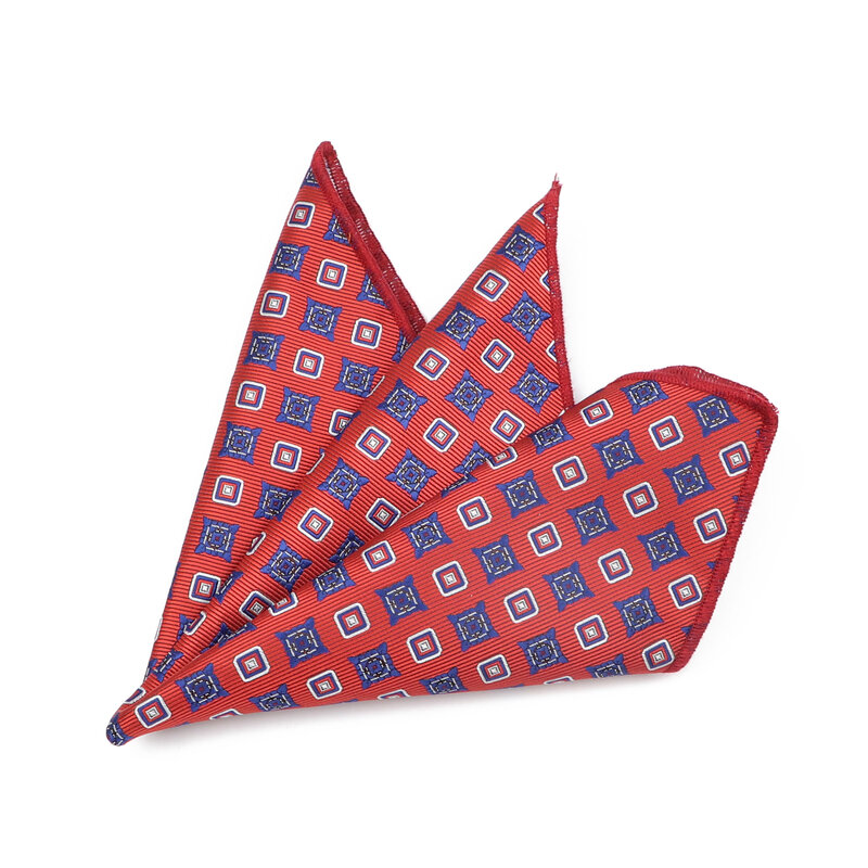 Мужской винтажный квадратный Карманный носовой платок с принтом Пейсли в британском стиле
