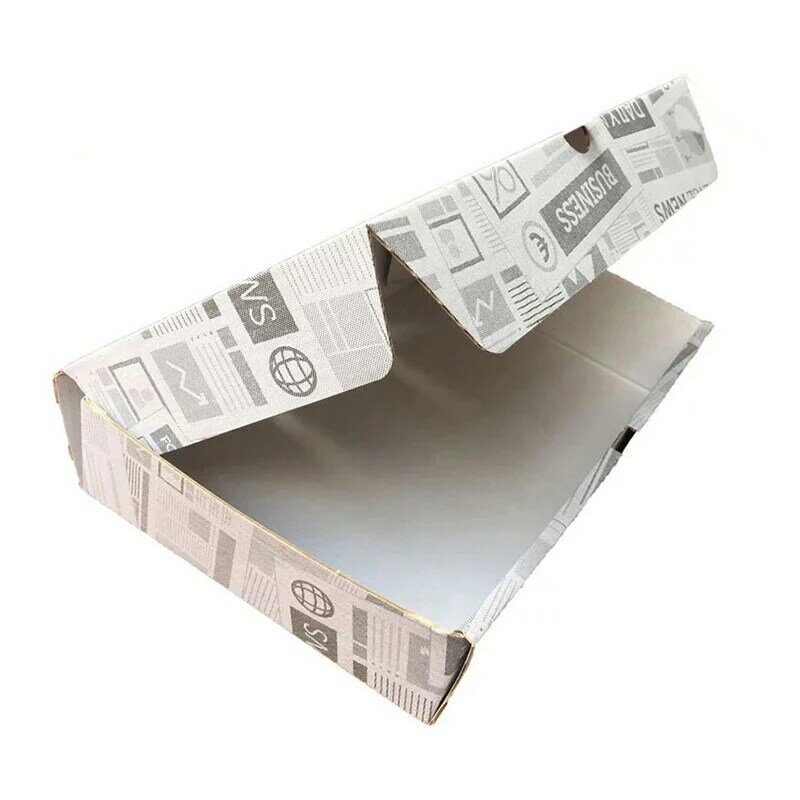 Caja de embalaje de papel corrugado para comida rápida, embalaje para pescado y patatas fritas, producto personalizado, 2023