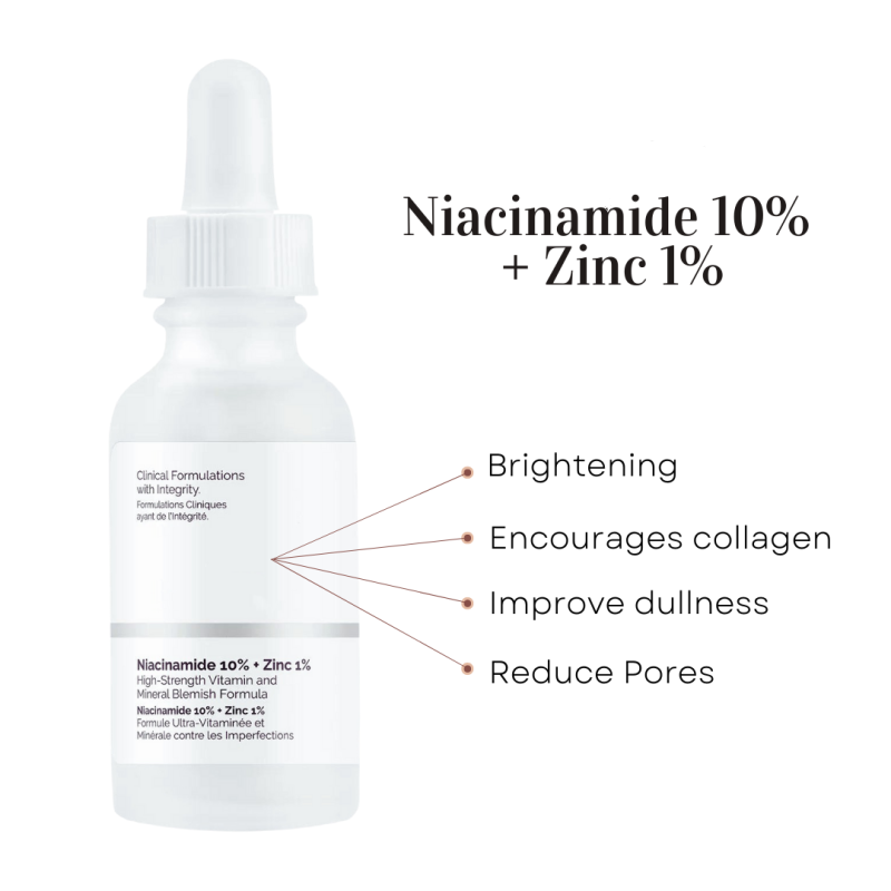 Originale Niacinamide Formula minerale ad alta vitamina essenza siero idratante a lunga durata prodotti per la cura della pelle con acido salicilico