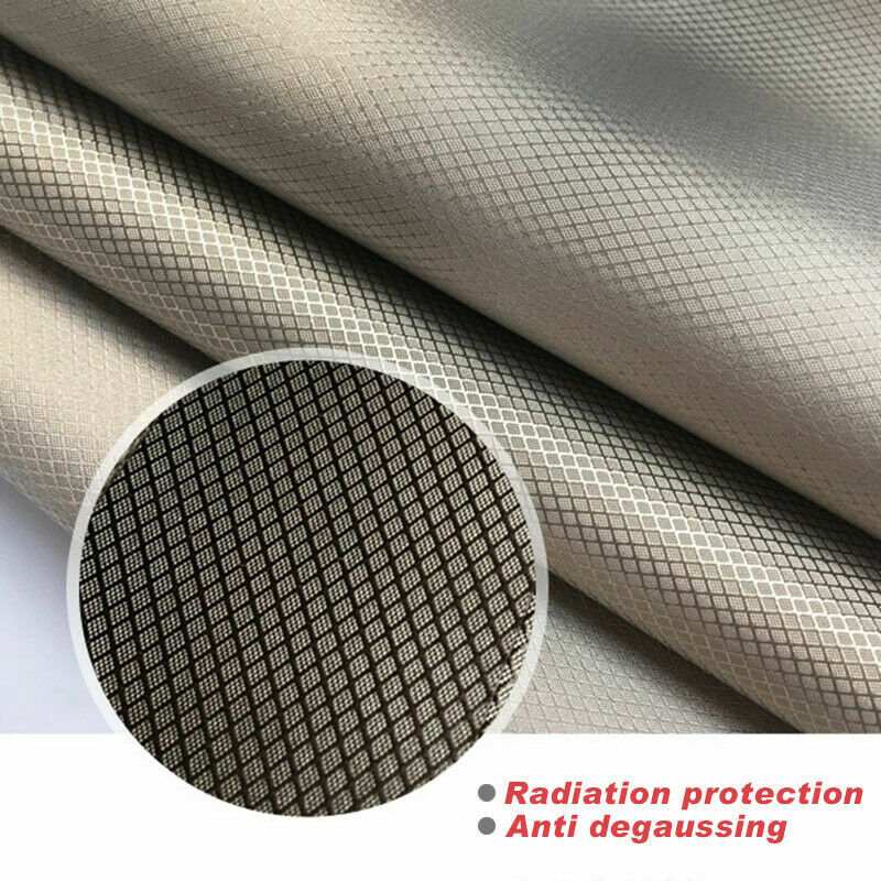 Professionnel Rayonnements Tissu Protection Conducteur RFID D'EMF Tissu Bloquant des Ondes Radio/Micro-ondes Bouclier Faraday Tissu