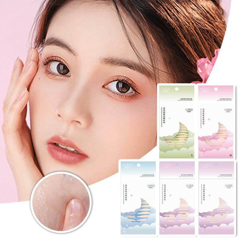 1 pack Invisible Double Eyelid Sticker Natural Mesh-Lace Self-adhesive Eyelid Glue-free Natural Makeup Tool Stripe Tape L5S4