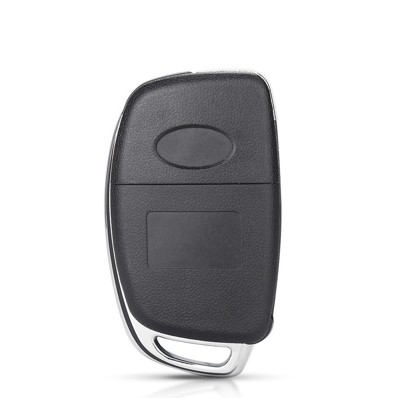 KEYYOU-carcasa para llave de coche remota, carcasa abatible para Hyundai Solaris ix35 ix45 ELANTRA Santa Fe HB20 Verna HY15/HY20/TOY40 Blade, 3 botones