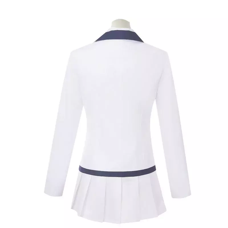 Game Blue Archive Ushio Noa Cosplay Costume Wig School Uniform JK Sailor Dress Suit