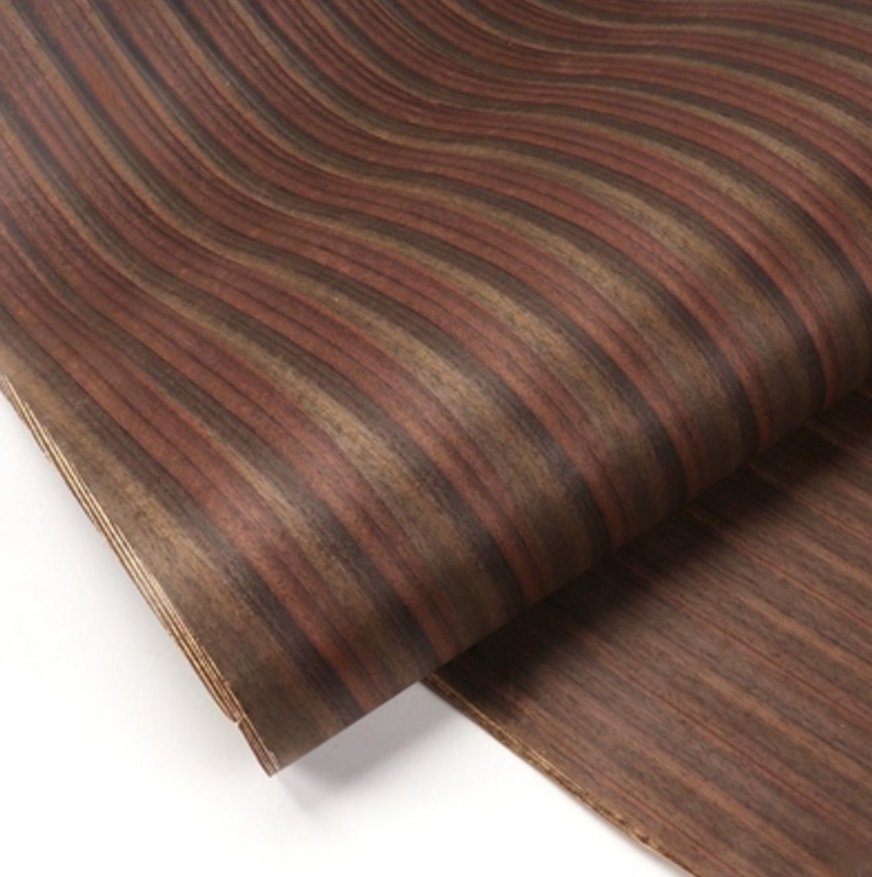 L:2.5meters Width:580mm T:0.25mm Technology Wood Craft Red Sandalwood Color Handmade Veneer