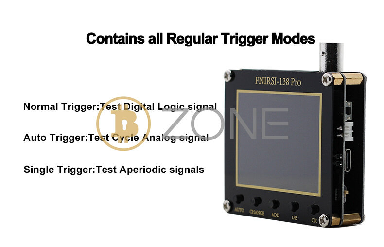 New FNIRSI-138PRO Handheld Small Oscilloscope Portable Digital Oscilloscope Suitbale For Miner Hashboard Control Board Repair